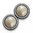 Magnetic Button Set - Low Dome Faux Cream Pearl