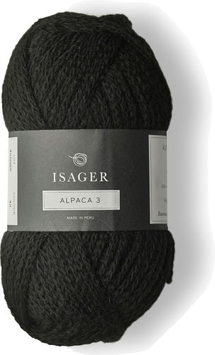 Isager Alpaca 3 - 30 (Black)