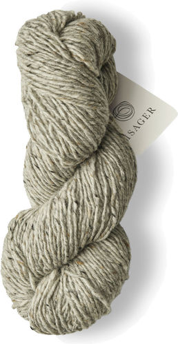Isager Aran Tweed - Grey