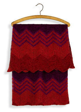 Red Chili Scarf Pattern Printed