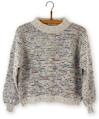 Poetry Pullover Pattern Printed